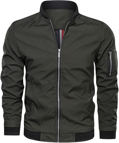 Blouson aviateur homme moderne coupe slim