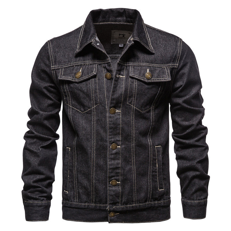 Veste en jean classique pour homme