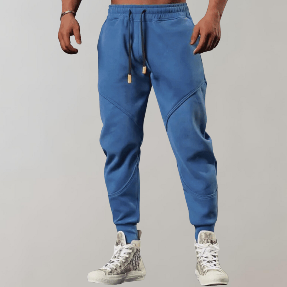 Pantalon de jogging confortable et élastique pour homme