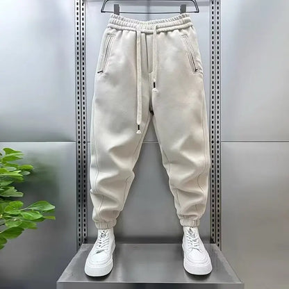 Pantalon de jogging élastique pour homme avec cordon de serrage