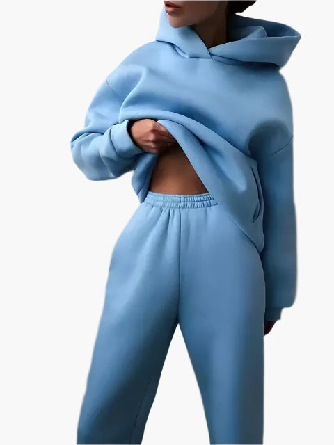 Ensemble sweat à capuche chaud et confortable