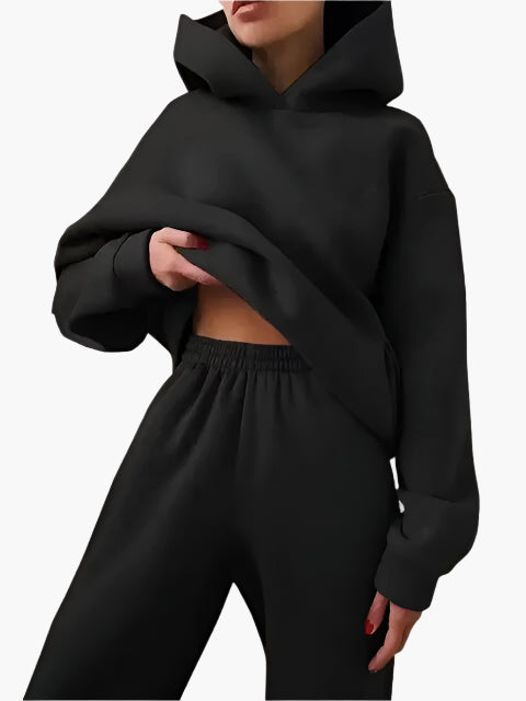 Ensemble sweat à capuche chaud et confortable