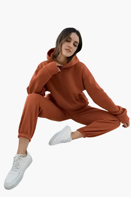 Ensemble sweat à capuche chaud et confortable