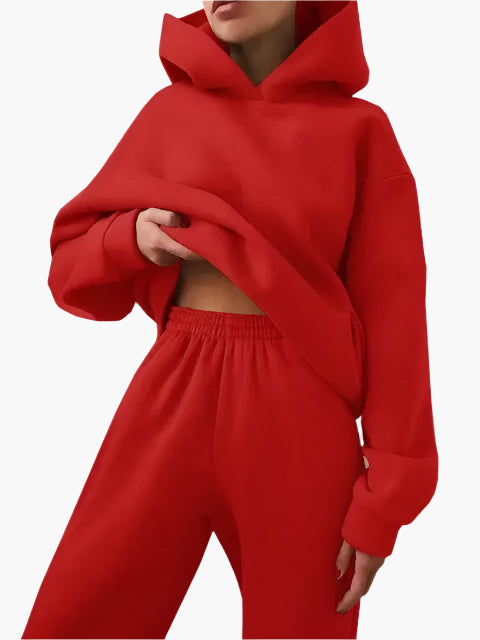Ensemble sweat à capuche chaud et confortable