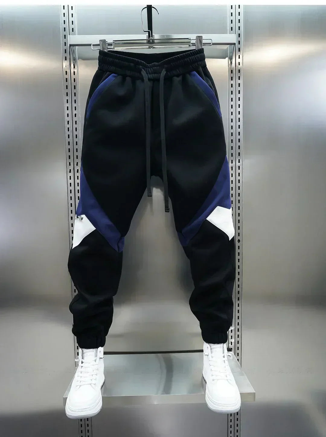 Pantalon de jogging élastique sportif pour hommes