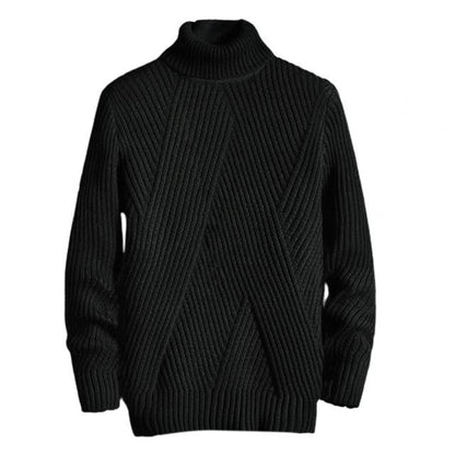 Pull d'hiver épais homme grande taille