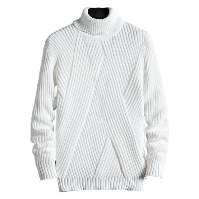 Pull d'hiver épais homme grande taille