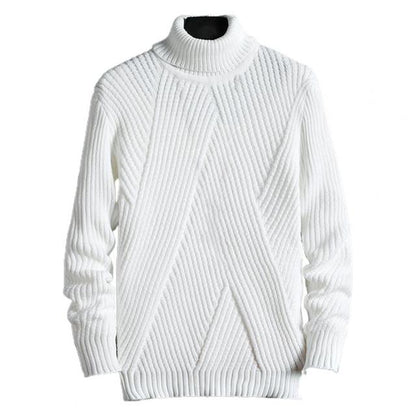 Pull d'hiver épais homme grande taille