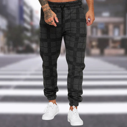 Herrenhose Karo Modern Stylish - IdealeKleiden