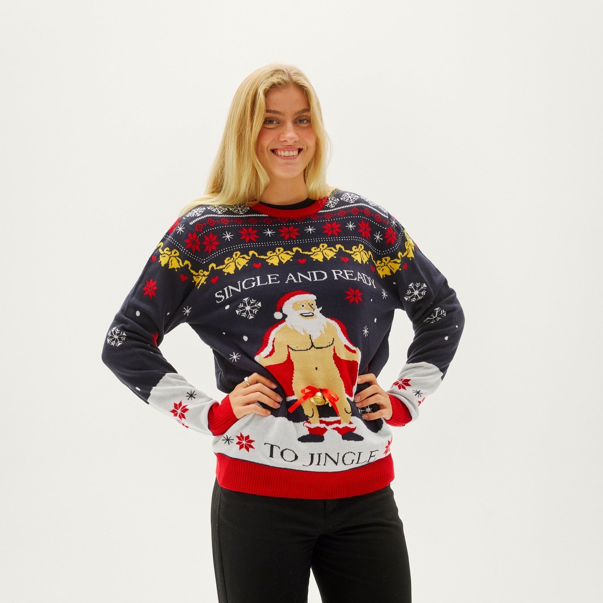 Weihnachts-Pullover Damen Witzig & Festlich - IdealeKleiden