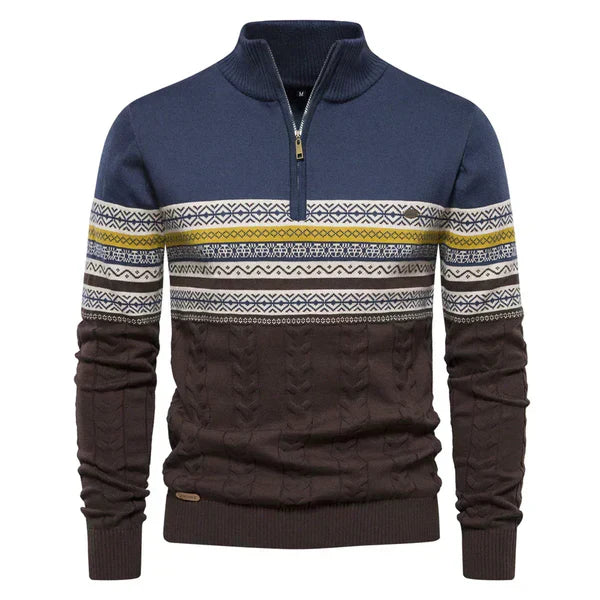 Pull de loisirs rétro style décontracté