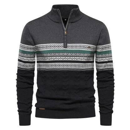 Pull de loisirs rétro style décontracté