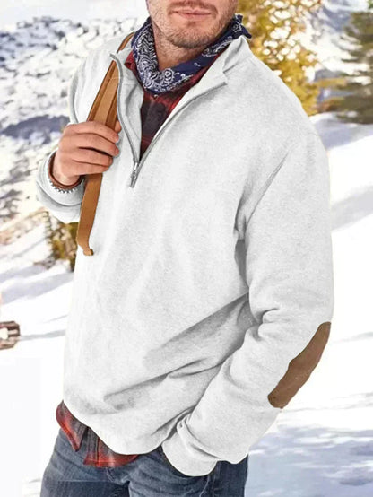 Pull d'automne à revers pour femme