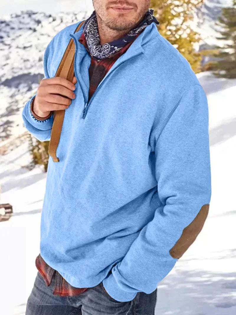 Pull d'automne à revers pour femme