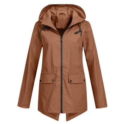 Imperméable Femme Imperméable Fermeture Éclair