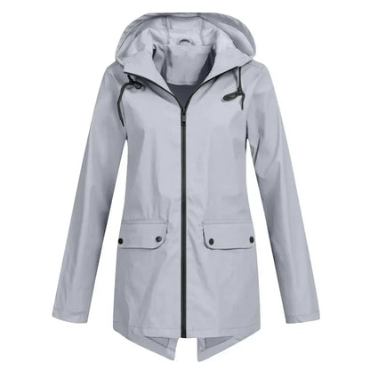 Imperméable Femme Imperméable Fermeture Éclair