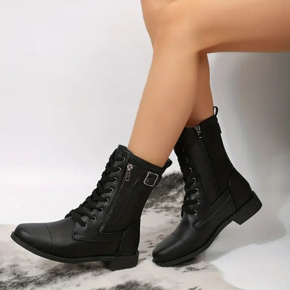 Chaussures de randonnée robustes à bout rond pour femme