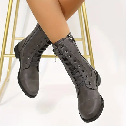 Chaussures de randonnée robustes à bout rond pour femme