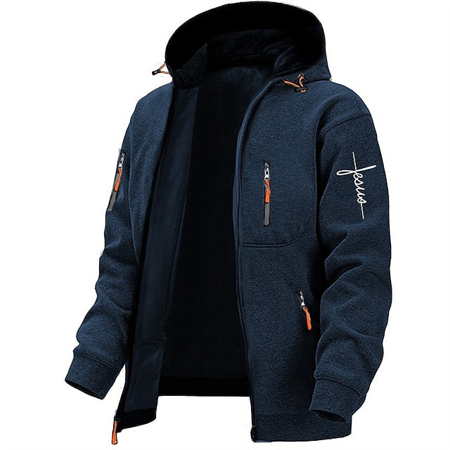 Herren Fleecejacke Mit Reißverschluss Warm - IdealeKleiden