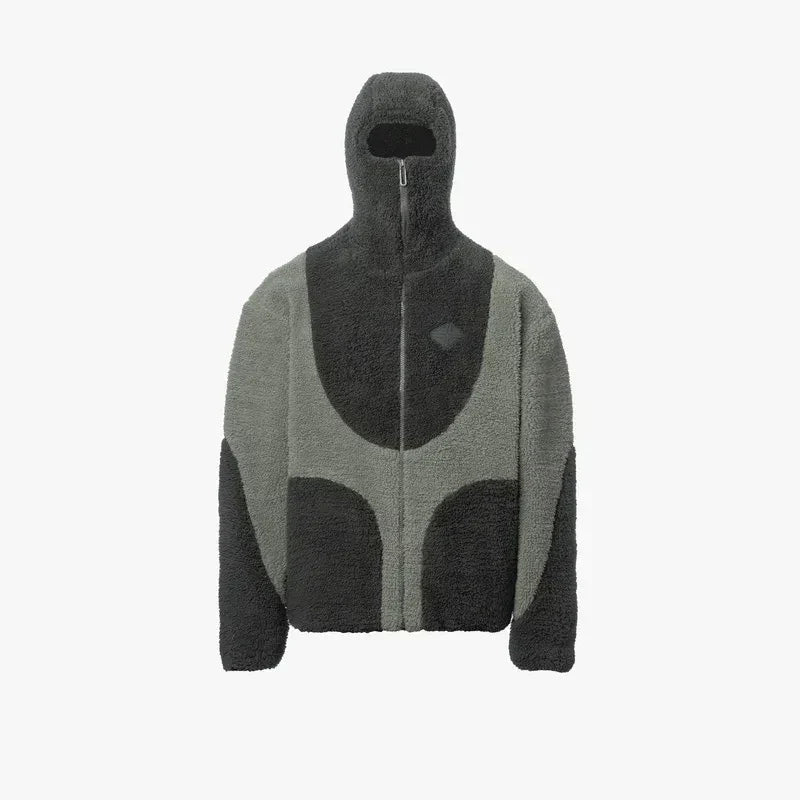 Sweat à capuche polaire homme chaud confortable