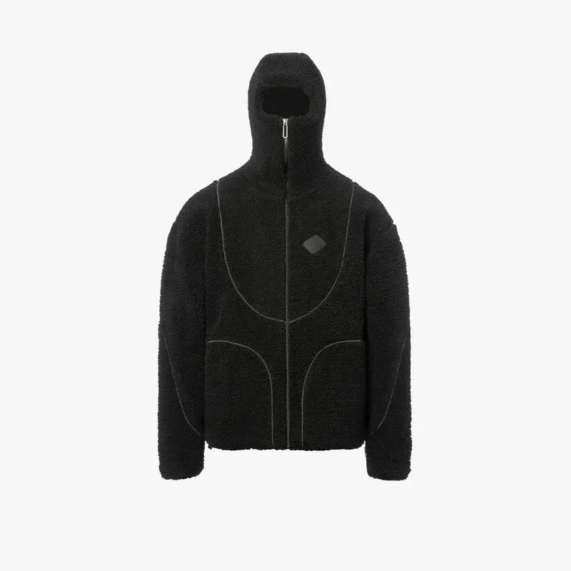 Sweat à capuche polaire homme chaud confortable