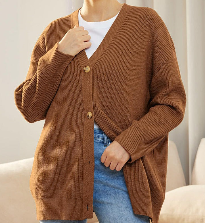 Gilet femme oversize modèle automne