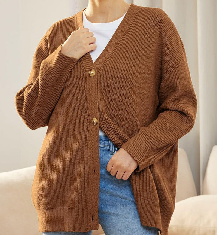 Gilet femme oversize modèle automne
