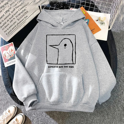Hoodie élégant motif Punpun