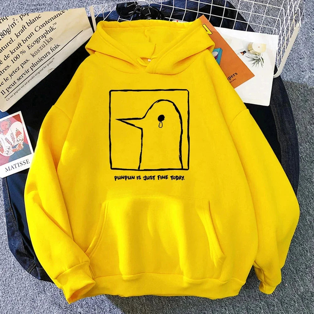 Hoodie élégant motif Punpun