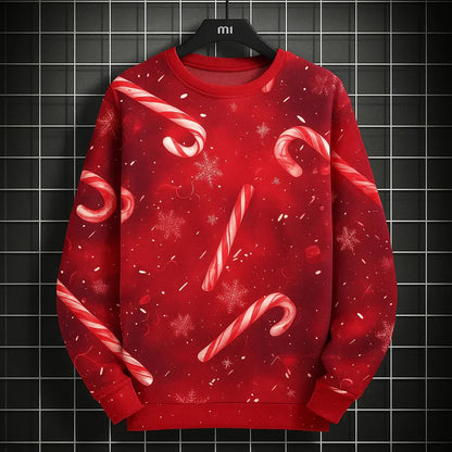 Sweat-shirt de Noël homme - Confortable & Imprimé 3D Unique
