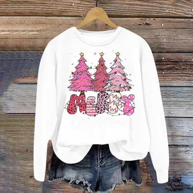Pull de Noël festif à motif