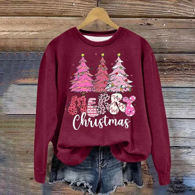 Pull de Noël festif à motif