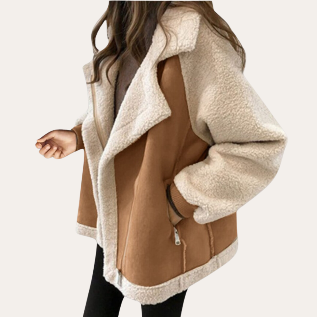 Blouson en cuir femme tendance