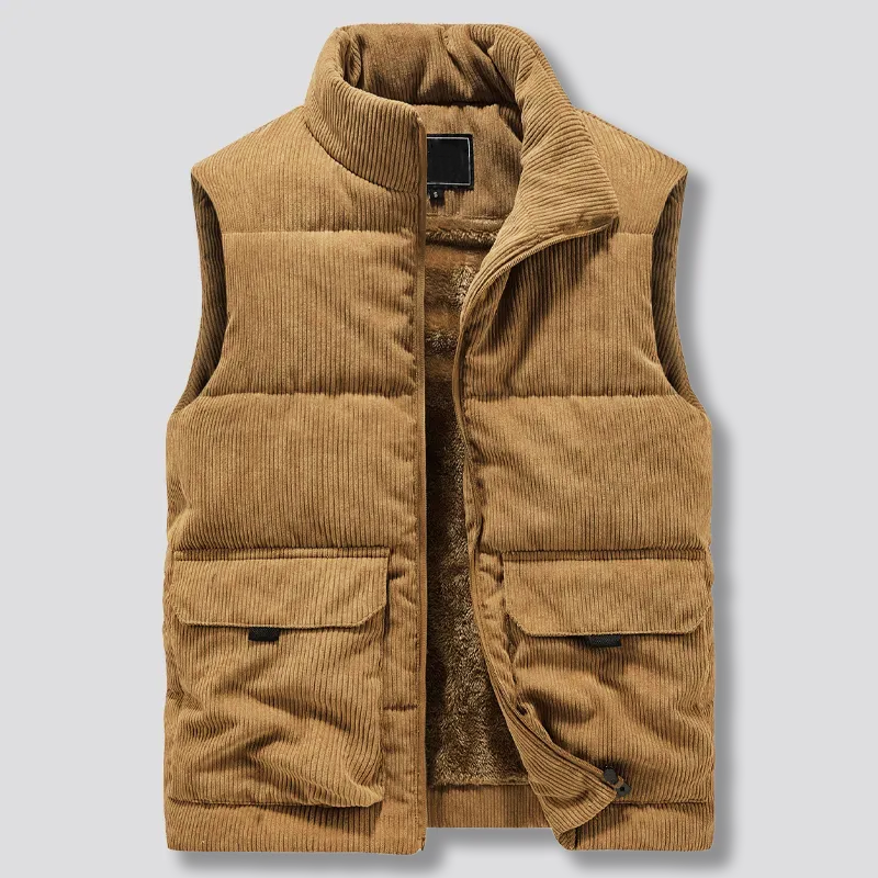 Gilet homme élégant coupe slim moderne