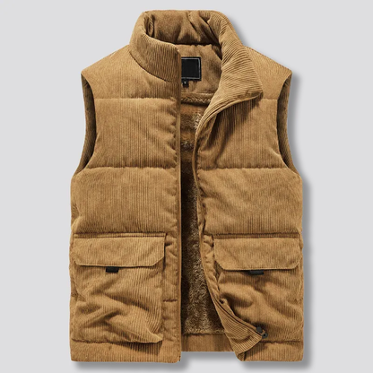 Gilet homme élégant coupe slim moderne