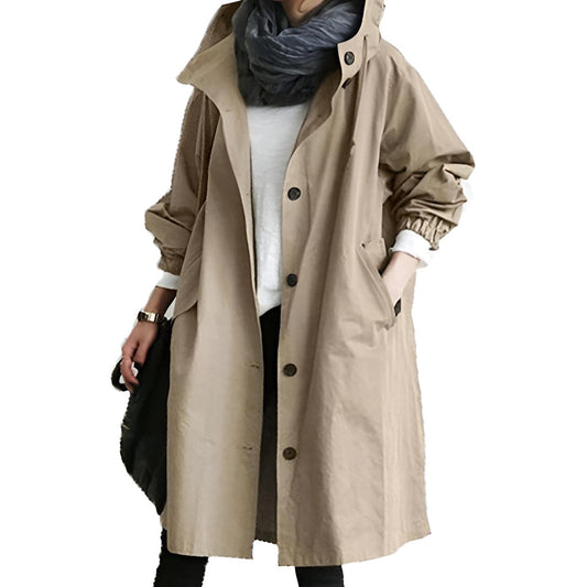 Stilvoller DamenTrenchcoat Elegant - IdealeKleiden