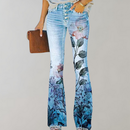 Pantalon mode femme Pantalon patte d'éléphant tendance
