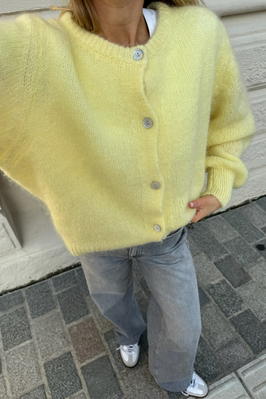 Damen Cardigan Klassisch Stricken Langärmlig - IdealeKleiden