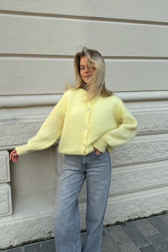 Cardigan Classique Femme Tricot Manches Longues