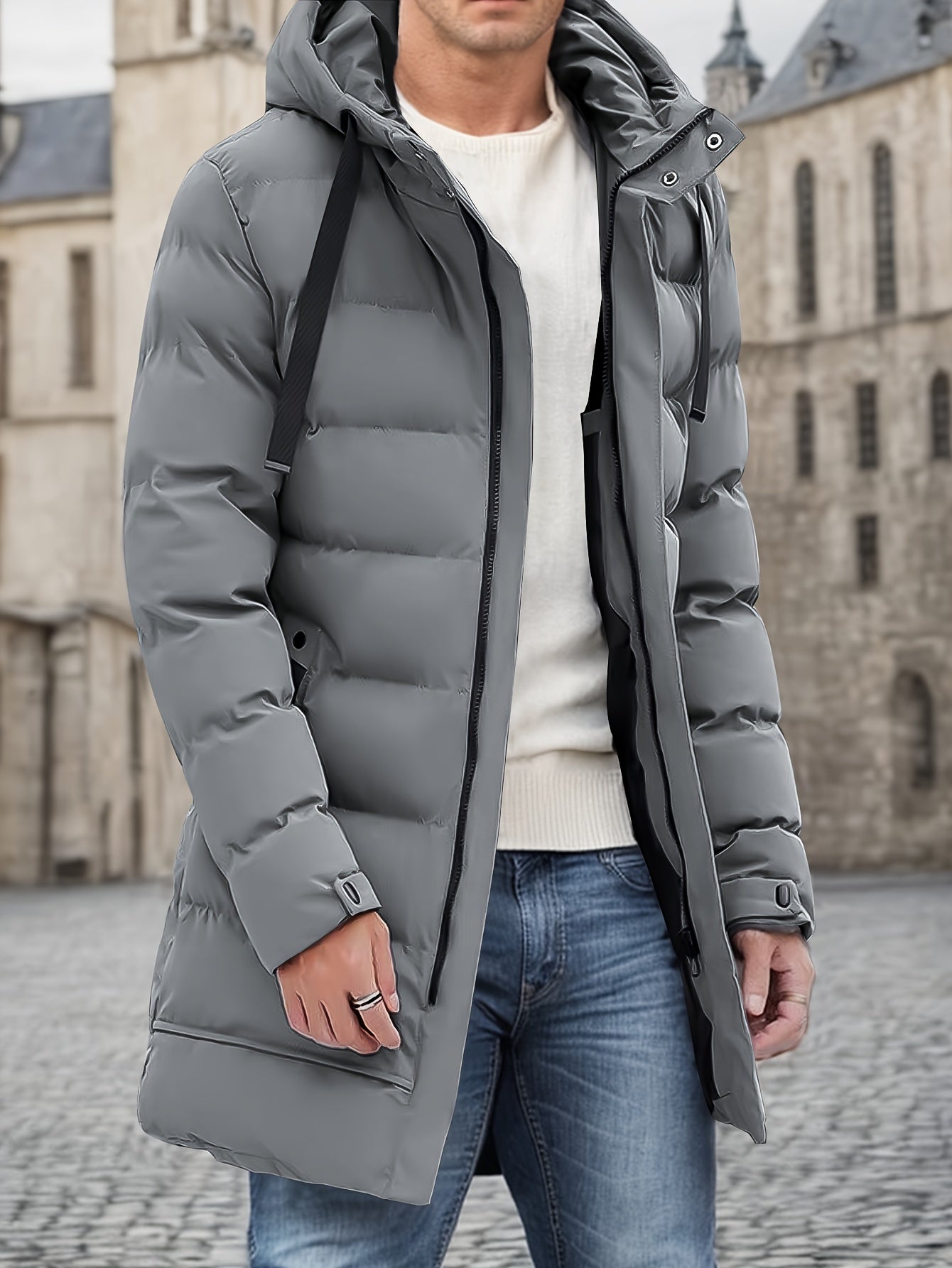 Wattierte Winterjacke Damen Warm Isoliert - IdealeKleiden