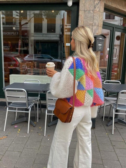 Pulls en maille colorés pour femmes