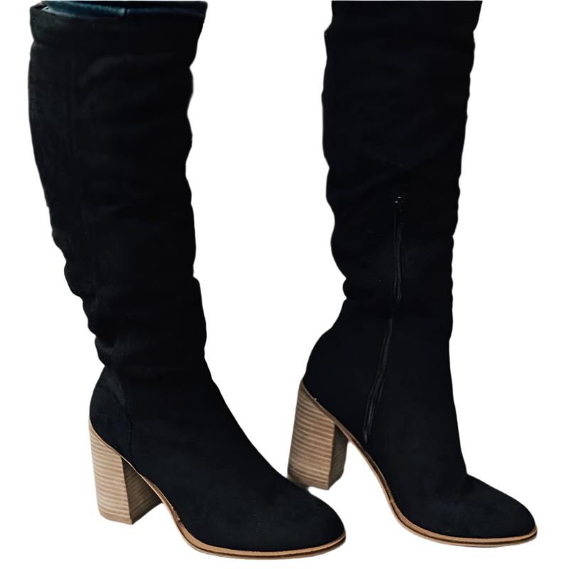 Bottes élégantes et fines pour femmes