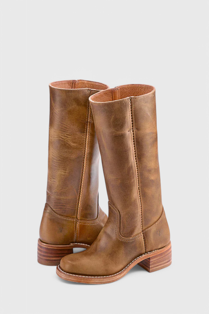 Bottes pour femmes Talon carré Élégantes Chaussures