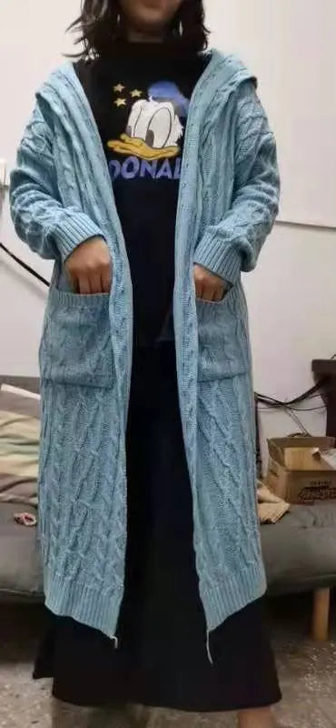 Cardigan en tricot douillet chaud