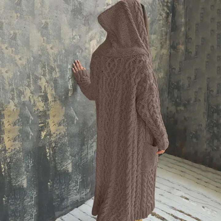 Cardigan en tricot douillet chaud