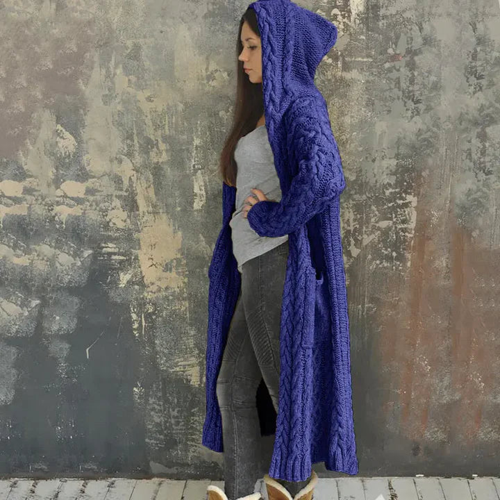 Cardigan en tricot douillet chaud