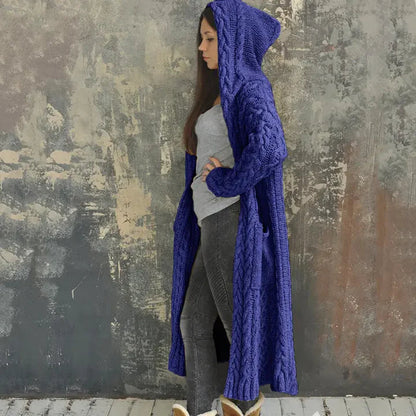 Cardigan en tricot douillet chaud