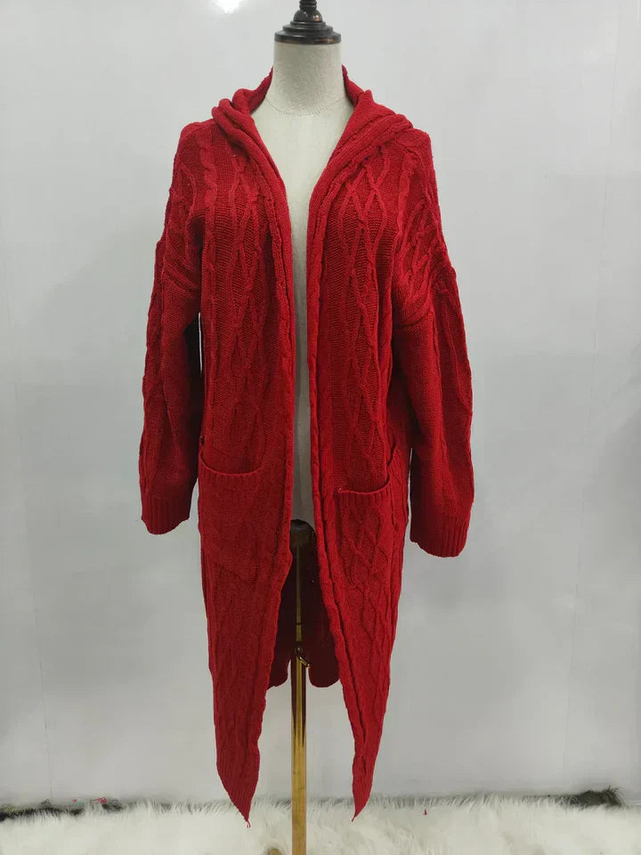 Cardigan en tricot douillet chaud