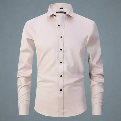Chemise confortable pour homme, infroissable et extensible