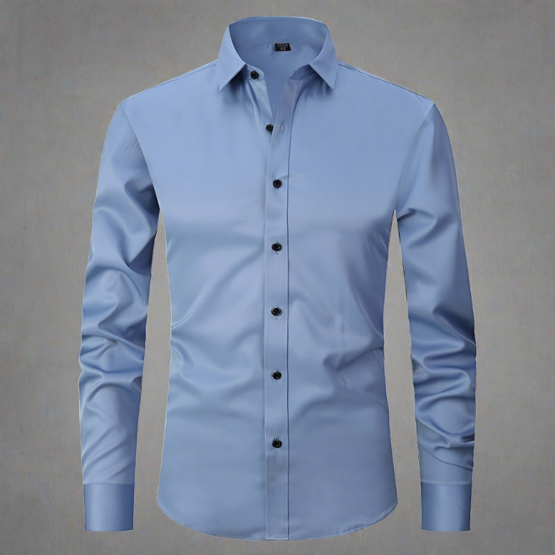 Chemise confortable pour homme, infroissable et extensible